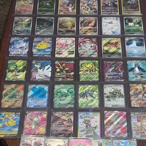 Pokemon Card Lot 100 OFFICIAL TCG Cards 20 HOLOS  +4 FULL ART/VSTAR / VMAX OR EX